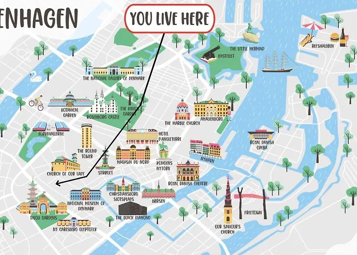 Spacious 3b W Double Beds Centre *