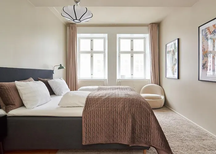 Appartement Spacious 3b W Double Beds Centre