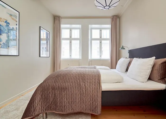 Spacious 3b W Double Beds Centre Copenhague